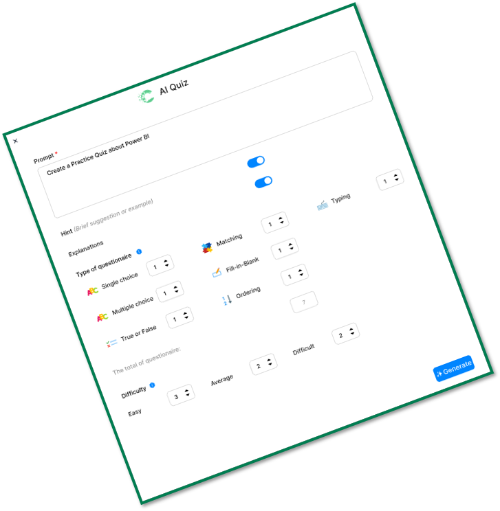 landing page