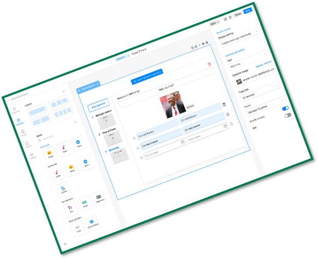 landing page